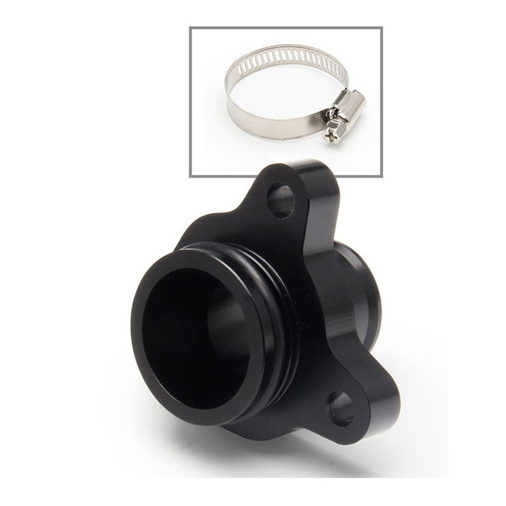 Billet Aluminium Kjølevæskeport Flenskobling m/ O-ring Klemme For BMW N54 N52 3.0L
