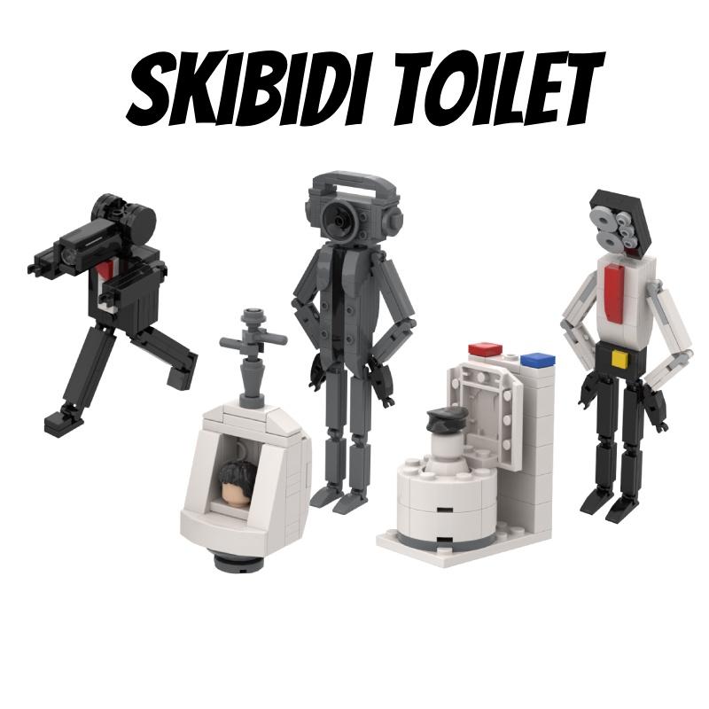 Moctribe Skibidi Toilet Building Blocks Toy For Emotional, Visual And Intellectual Development