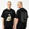 Letní Horká Rocková Kapela Imagine Dragons Tour Tričko Y2k Unisex Hip Hop Oversized Streetwear Tričko s Potiskem Kulatý Výstřih Ležérní Tričko