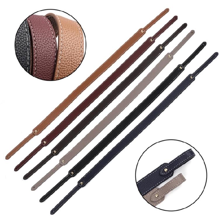 26in Handbag Shoulder Strap Lychee Texture Strap PU Leather Crossbody Bag Strap