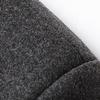 Men Trench Coat Solid Color Warm Autumn Winter Windproof Slim Jacket for Daily Wear