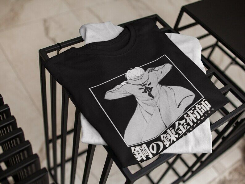 Unisex Fullmetal Alchemist,Brot   herhood,Alphon   Se Elric,Edward Elric,Anime Shirt