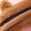 Plush Animal Pencil Case Multipurpose Large Pencil Pouches Light Weight Portable Makeup Storage Bag For School Office