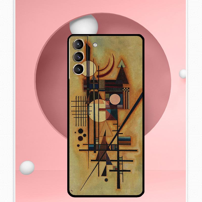 Wassily Kandinsky Abstract Case For Samsung Galaxy S25 Ultra S20 S21 S22 S23 S24 Ultra S9 S10 Plus S25 FE Cover Funda