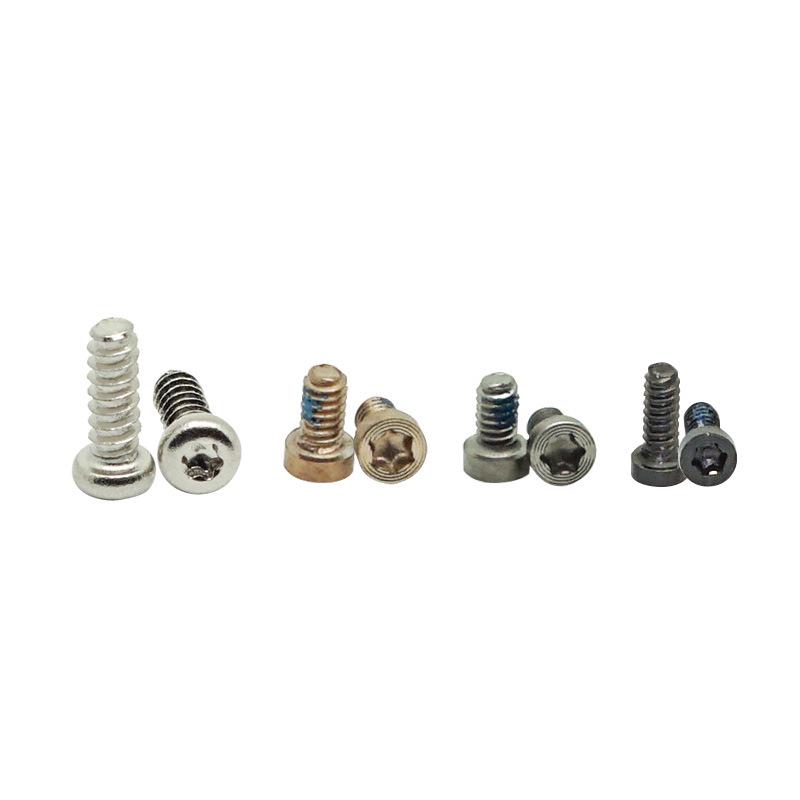 Stainless Steel Screws: Pan Head, Countersunk, Electroplated CD Pattern for Mobile Phones