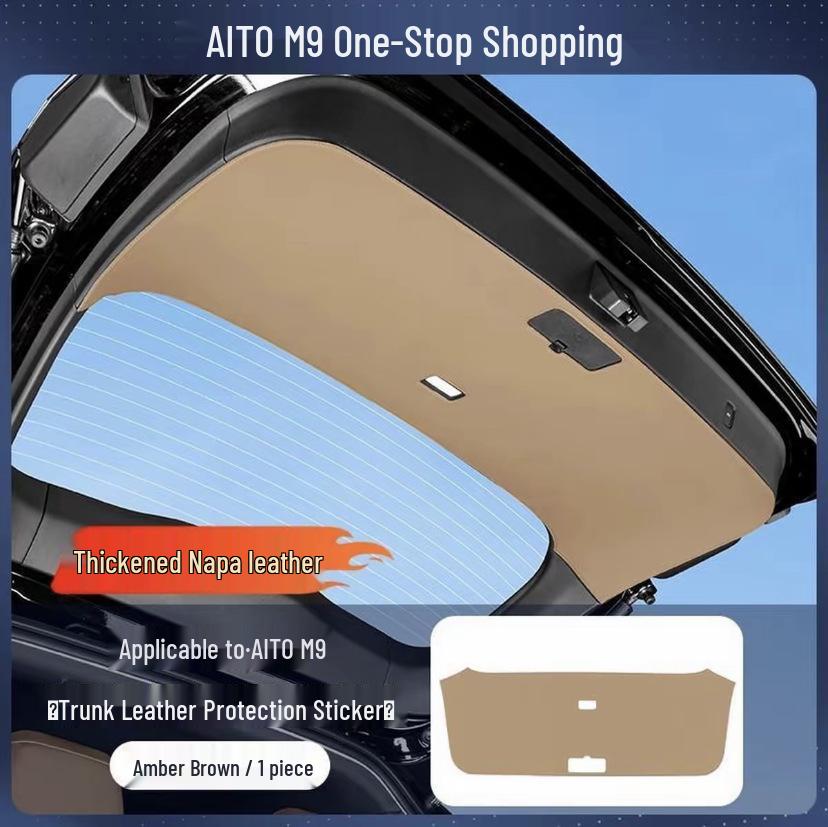 Kick-Proof Trunk Mat for AITO M9 Tailgate Protection