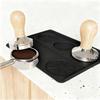Coffee Tamper Mat Silicone Portafilter Mat for Espresso Machine Acceessories Waterproof Heat Resistant Easy to Clean Nonslip