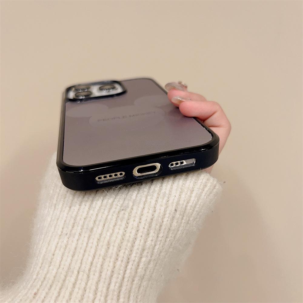 Phantom Dual-Color Cartoon Magnetic Case for iPhone 13/14/15/16 Pro/Pro Max