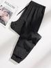 Unisex Plus Size Quick-Dry Elastic Joggers - Summer Outdoor Casual Sports Pants