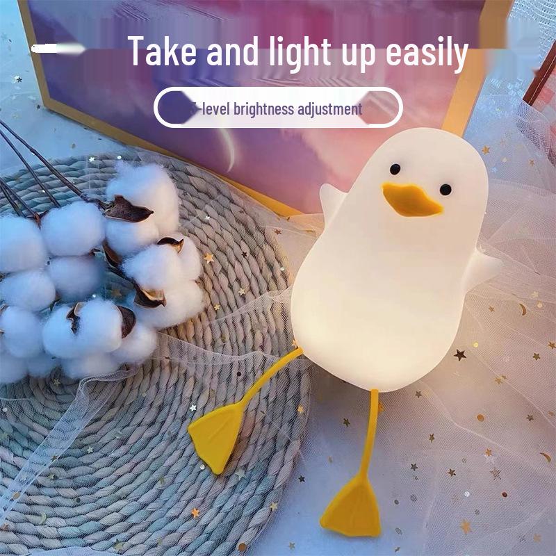 Rabbit Silicone Night Light: Soft, Cute Bedside Companion for a Cozy Atmosphere