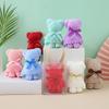 Coral Fleece Bear Towel - Handcrafted Exquisite Gift for Weddings, Anniversaries, and Events