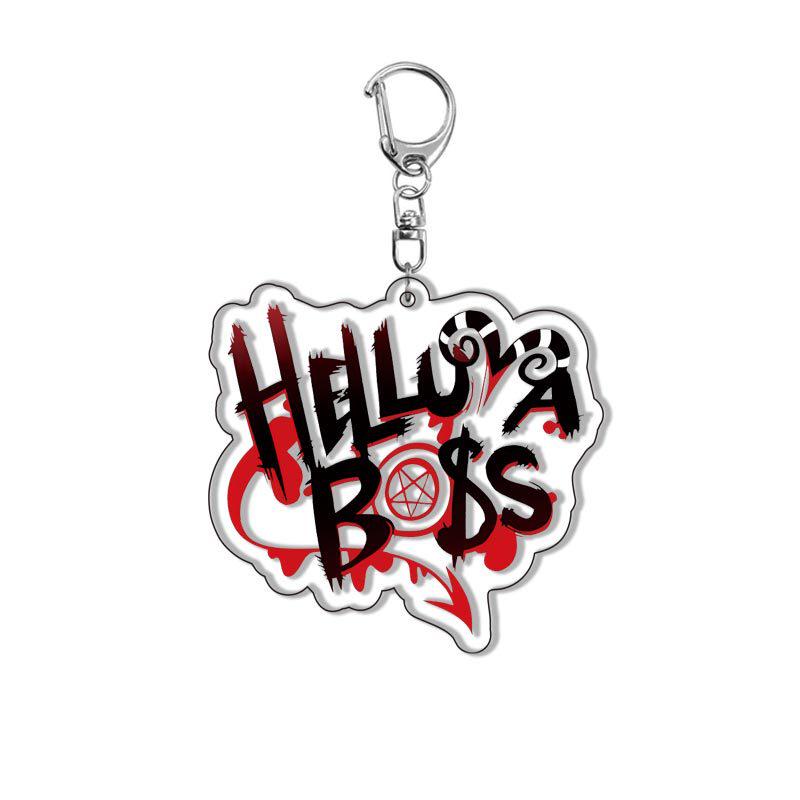 

Акриловый брелок-рюкзак с подвеской Hell Inn Hazbin Hotel 55mm