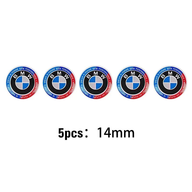 BAGH3 Car Sticker Car Key Shell Badge Sticker 3D Aluminum Auto Key Remote Fob Decals For BMW E46 E90 E60 F30 F10 E39 E36 F20 G30 G20 E