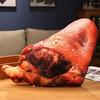 Wanghong Zibo BBQ Plush Food Pillow - Creative Douyin-Style Prank Prop