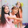 48-teiliges Kinder-Plastikkronen-, Zauberstab- und Ring-Verkleidungsset