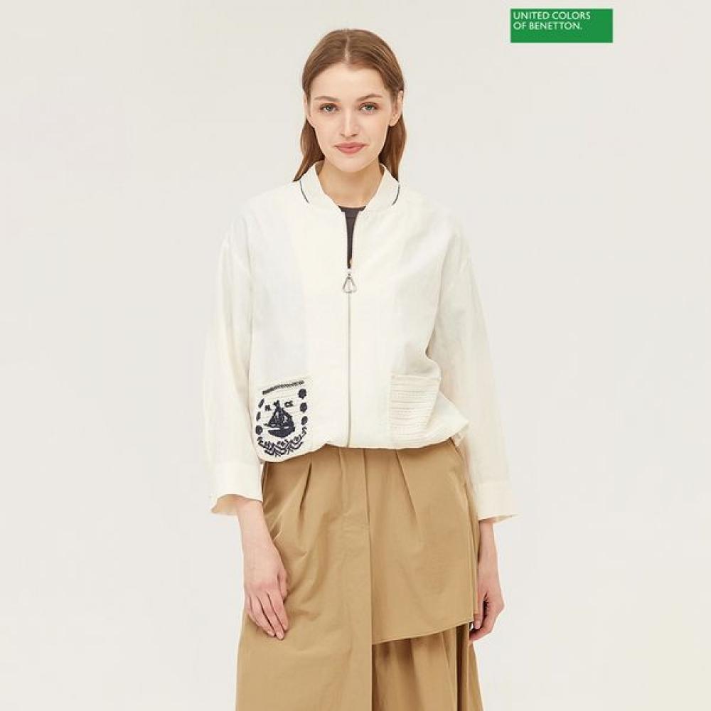 

[Benetton] Benetton Biens Jumper Bajpa9531 IV_ivory/42