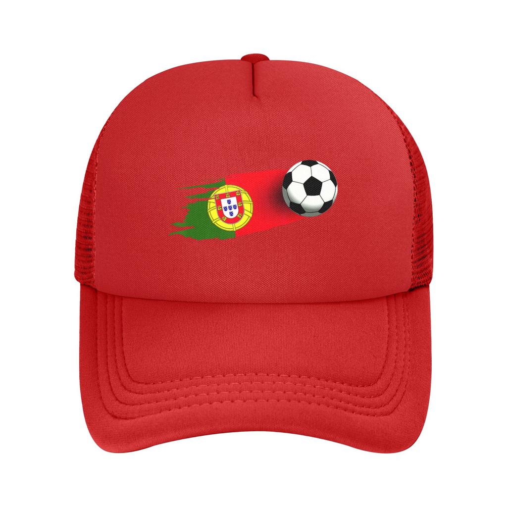 Portugal Flag Soccer Ball Casquette Women Unisex Outdoor Hats Adjustable Snapback Hat New Baseball Caps