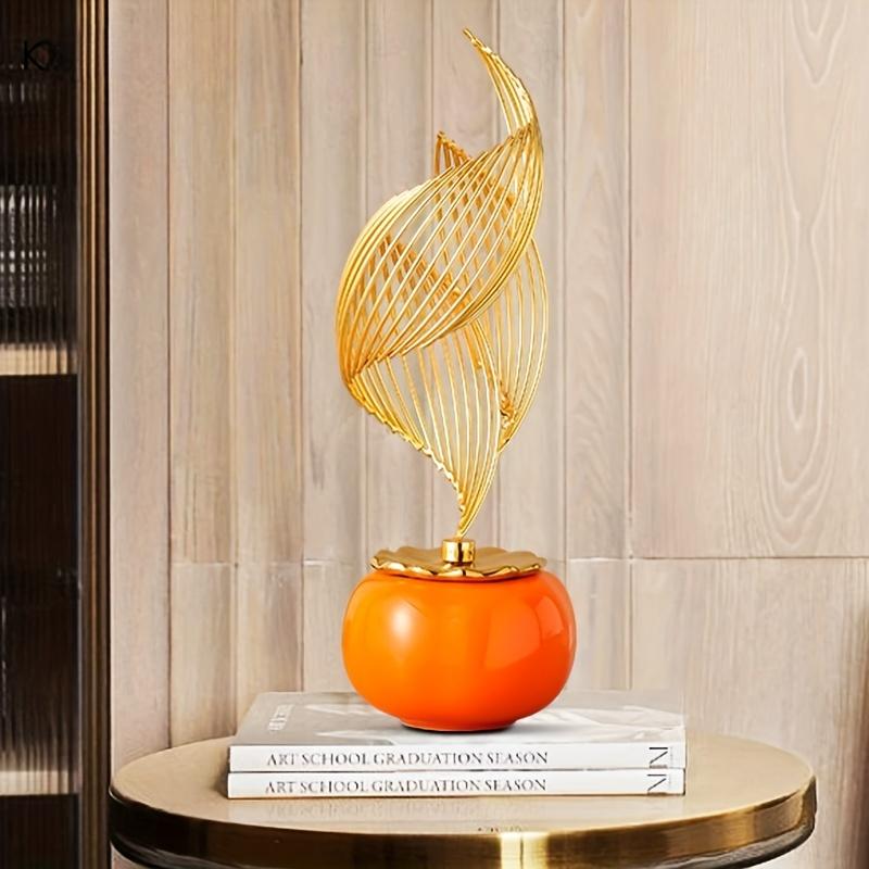 Statui ceramice creative de lux pentru camera de zi, sculpturi nordice, accesorii pentru birou, decorare atmosferă cameră