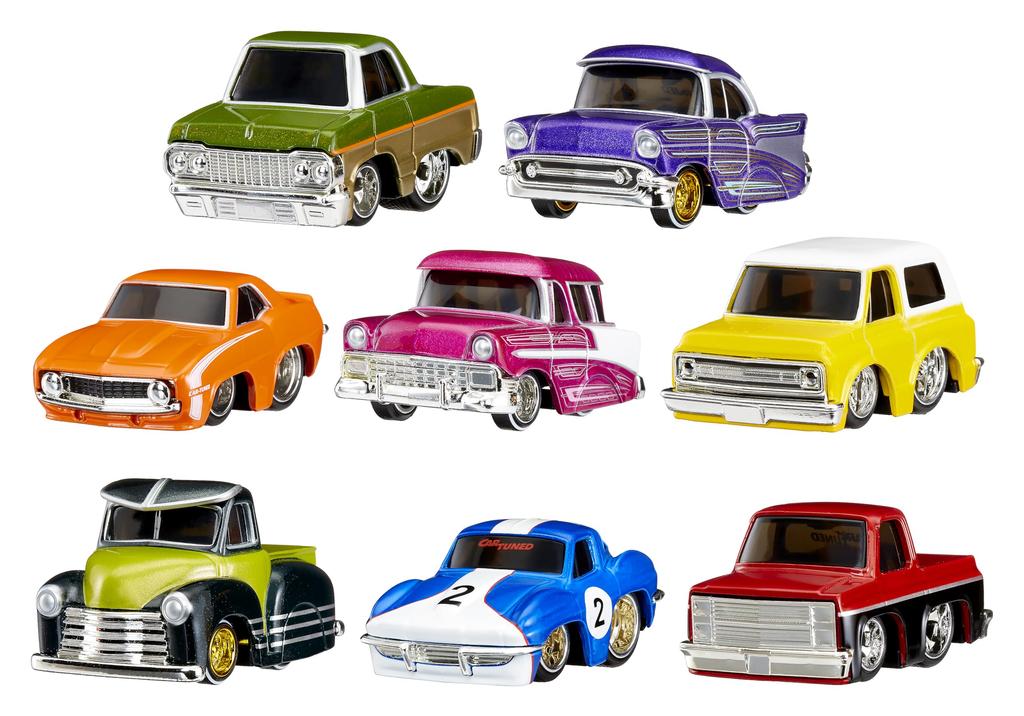 CarTuned Series 2-8 Pack Diecast Cars Ages 6+