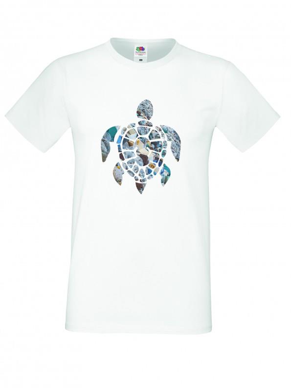 Unisexs Ocean Plastics Turtles Recycle Ban Life Environunisext Lady Fit TShirt 2XL