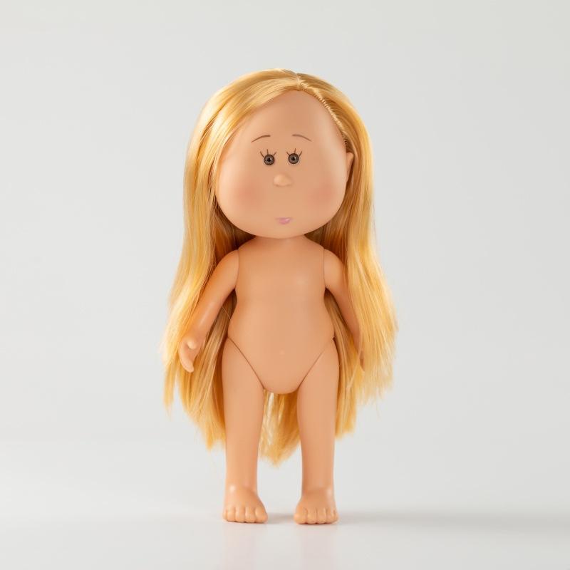 24cm Girls Toy Curly Hair Bean Eye Vinyl Doll Dress Up Dark Skin Mia Potato Dolls Movable Action Figure Body Children Gift Poseable Articulated Scale