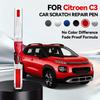 Pentru Citroen C3 1996-2025 Saxo PF1 A91 PSA PF1 CMP Creion de Reparații Vopsea Corector Răzuire Îndepărtător Accesorii Auto DIY Negru Alb