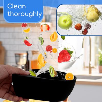 1Pcs Fruit and Vegetable Washer Machine Washing Drain Pan Portable Fast Cleaning for Fresher Produce Safe Material Household