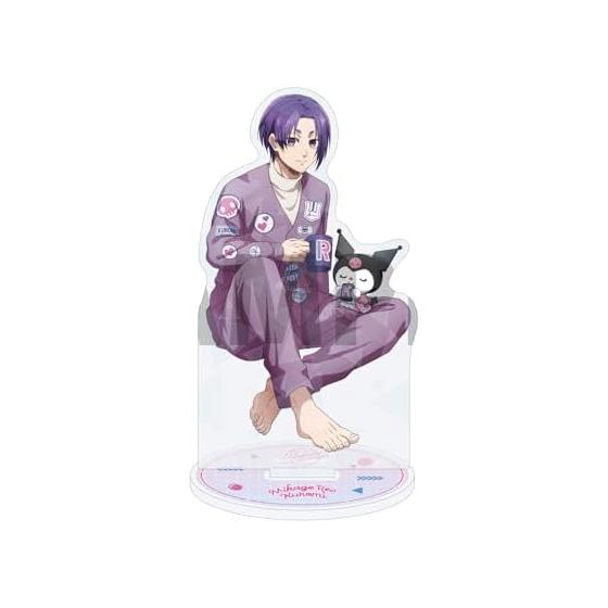 TV Anime  Blue Lock  x Sanrio Characters 02 Reo Mikage x Kuromi [Collaboration Illustration] Hologram Acrylic Stand