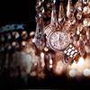 Casio SHEEN Series Three Eyes and Three Circles Design Rose Gold Crystal Watch Business Quartz Movement Stainless Steel Strap Japanese SHE-3806PG-9A