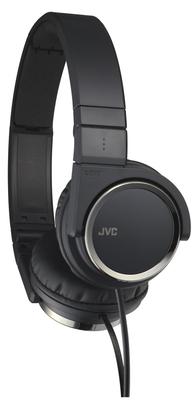 JVC Black HA-S400-B Closed-Back Headphones, Foldable,