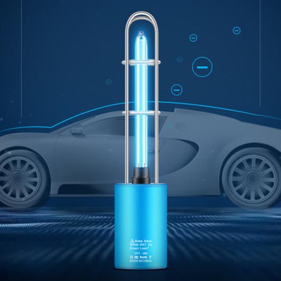 Rechargeable UV Ozone Light Tube Sterilizer Disinfection Bulb Kill Bacteria Lamp