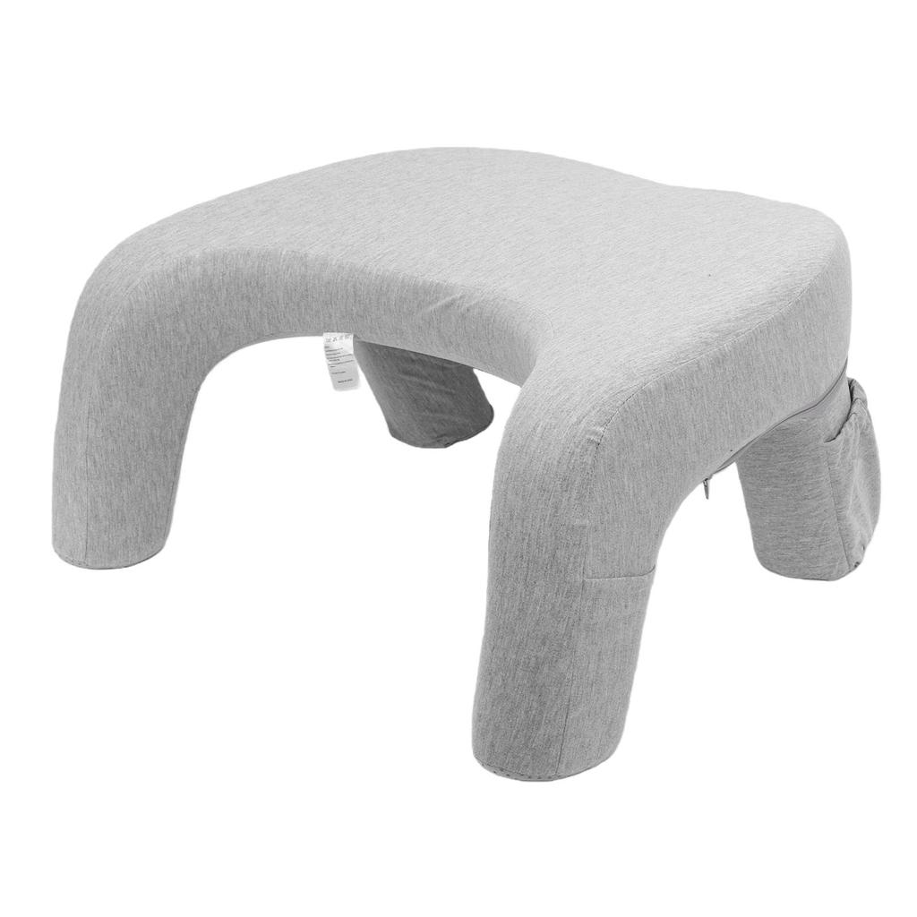 Lap Desk Pillow Ergonomic   Lap Reading Pillow with Detachable Washable Cover for Sofa Bed