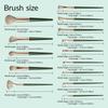 14-teiliges Make-up Pinselset für Foundation, Augenbrauen, Concealer, Lidschatten, Puder, Make-up Pinselset für Reisen und den täglichen Gebrauch