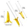 Banana Toy Sword Retractable Sword Simulated Banana Toy Knife Gravity Sensor Fun Creative Decompression Toy for Adult Kids