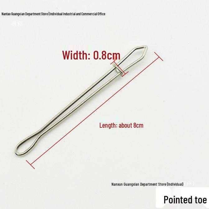 Elastic Band Threading Tool: Clip & Rope Guide for Pants & Belts