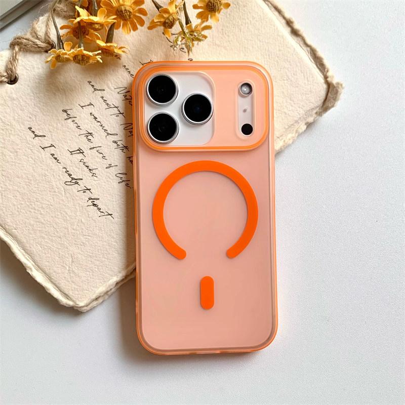 

Конфетно-матовый тонкий магнитный чехол для Magsafe для iPhone 17 Air 16 15 14 13 12 11 Pro Max Plus Жесткий ПК Беспроводная зарядка Крышка iPhone 17 Pro