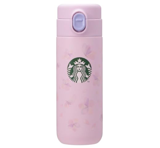 

Бутылка из нержавеющей стали Starbucks SAKURA 2025, Фиолетовая, 381 мл, Тамблер, Кофе, Starbucks, Сакура, Дизайн Сакуры, Подарок, Бутылка для воды, Розовая