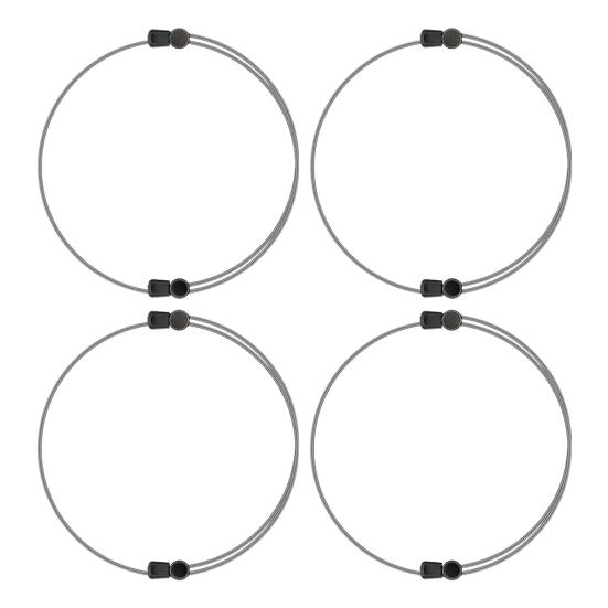 4 stk. Afskåret Bånd Justerbar Afskåret Top Indsætningsbånd DIY Elastisk Indsætningsbånd til at Stikke Sweater T-shirt Tøj
