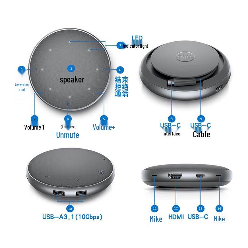 Dell MH3021P Multifunction Speaker & Docking Station