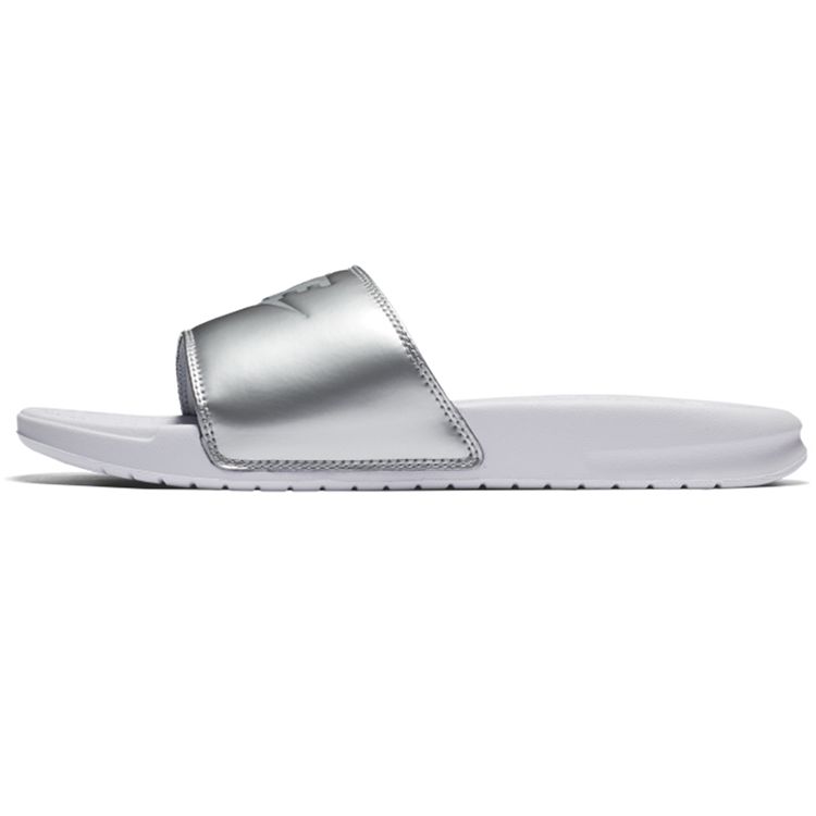

Шлепанцы Wmns Benassi JDI Белый Волк Серый 343881-107
