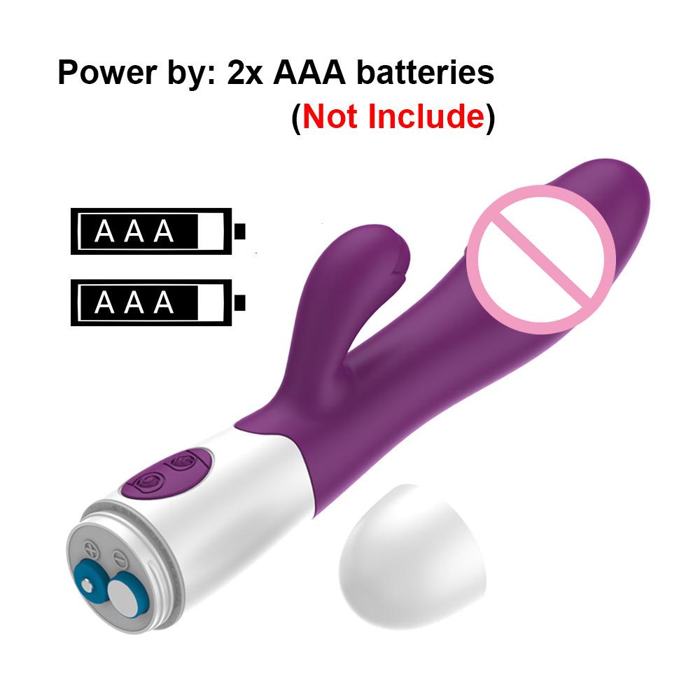 30 Frequency Dual Vibrating Anal Vagina Massage G-spot Masturbator Vibrators For Women Erotic Dildo Rabbit Vibrator Sex Toys Adult Toy