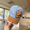 Kids Cartoon Rotating Baseball Cap Spring Summer Sun Protection Visor Hat For Boys And Girls Cute Casual Outdoor Headwear