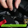 3 Pcs Motorcycle Mirror Hole Plug M10x1.25, Universal Space Aluminum Motorcycle Rear View Mirror Screws Suitable for Most Motorcycle(Honda,Yamaha,