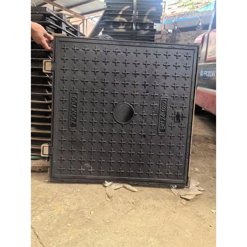 Pressure-Resistant Cast Iron Manhole Cover for Rainwater & Sewage