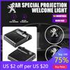 2026 Hot Car Sticker Car HD Projector Lamp Car Door Wireless Welcome Light LED Decoration For Peugeot 207 3008 206 208 308 307 4