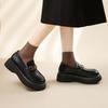Augustine British style small leather shoes for women in 2025 new autumn Japanese students retro style jk loafers tide