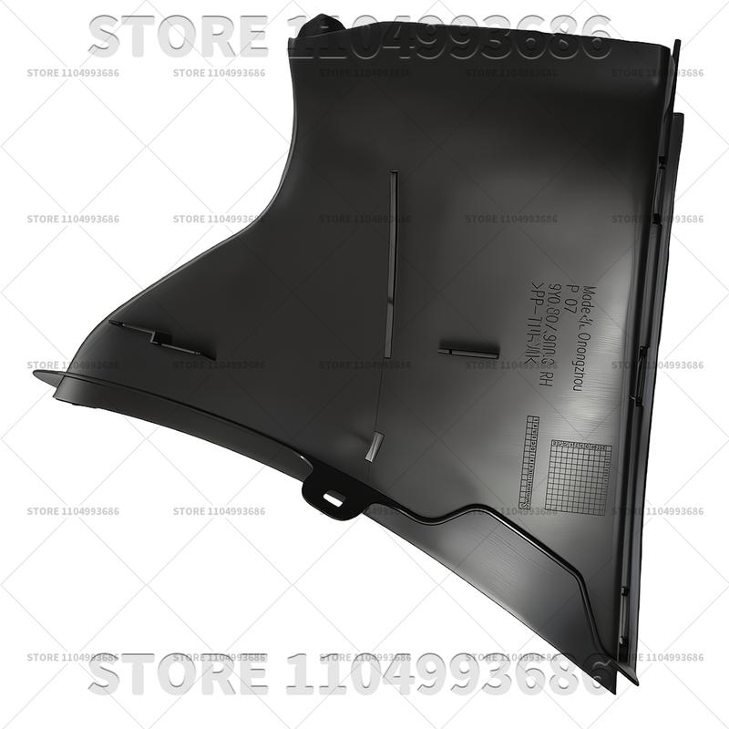 For 2019-2023 Porsche Cayenne (9YA) Air Guide Matt Black Left And Right OEM 9Y0807958C 9Y0807957C 9Y0807957COK1 9Y0807958COK1