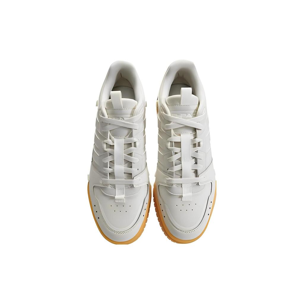 Adidas Neo D-Pad Trendy Casual Slip-Resistant Durable Low-Top Skate Shoes Unisex Sneakers Gray Brown ID4789