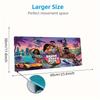 GTA Color Mouse Pad Large Gaming Table Cushion Non-slip Laptop Tablet Big Mousepad XXL Mat Mini PC Playmat With Lock Edge