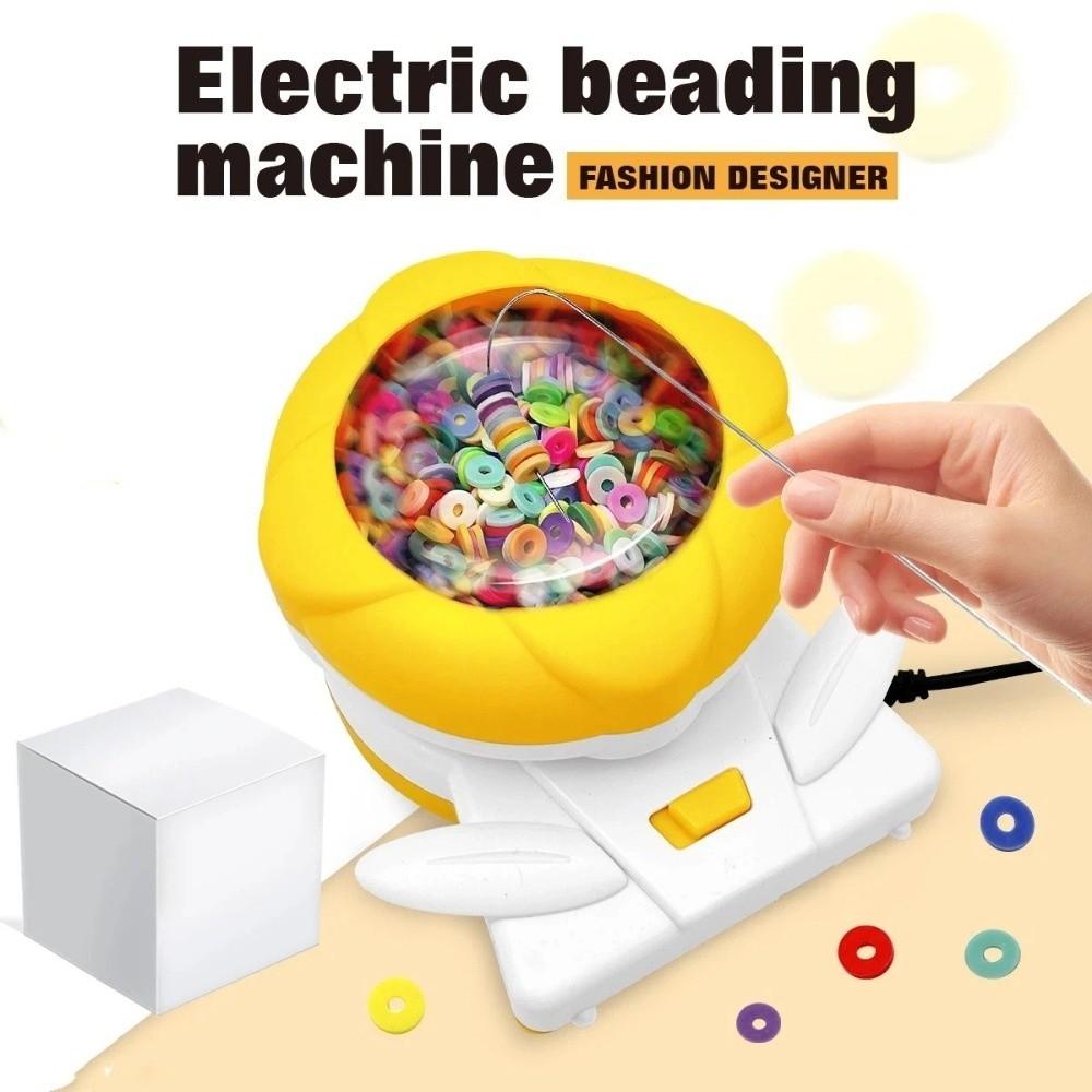 Quickly Beading Electric Bead Spinner Fast Spinning Beading Device Clay Bead Spinner Waist Beads